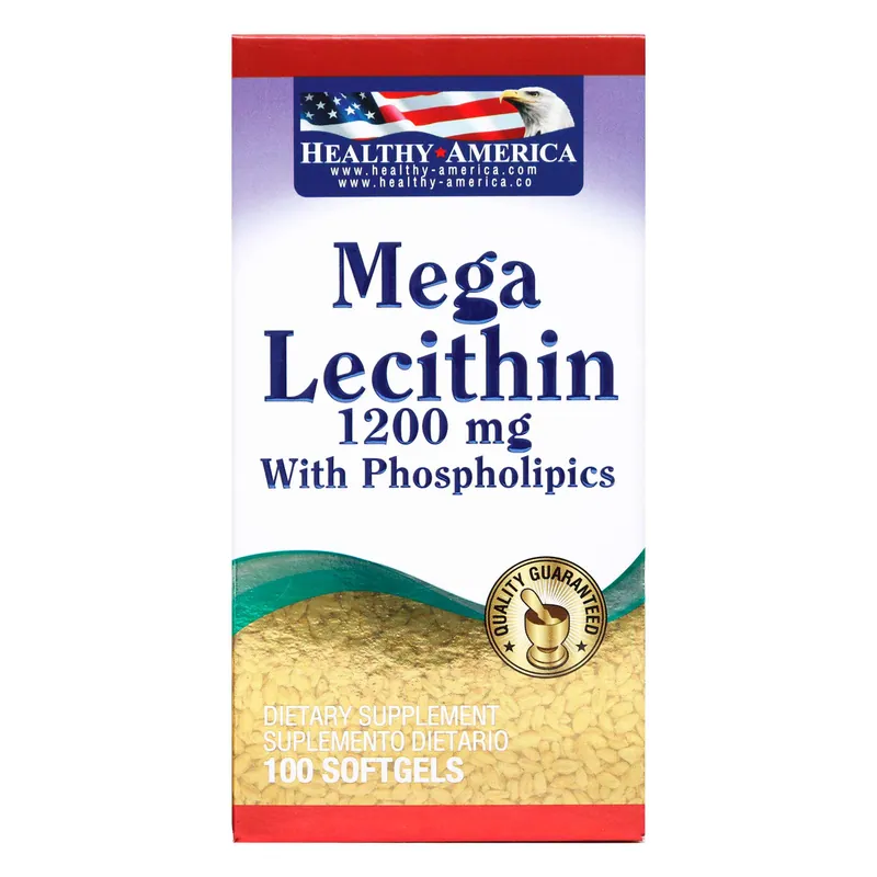Mega Lecithin 1200 mg Healthy 100 Softgel