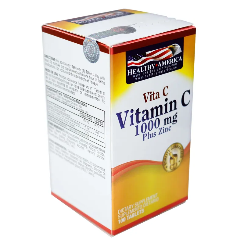 Vita C 1.000 Plus Zinc Healthy 100tab