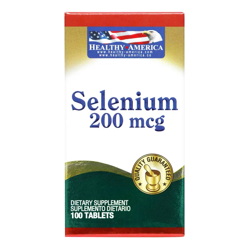 Selenium 200 mcg Healthy America 100tab