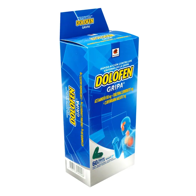 Dolofen Gripa 60 cápsulas