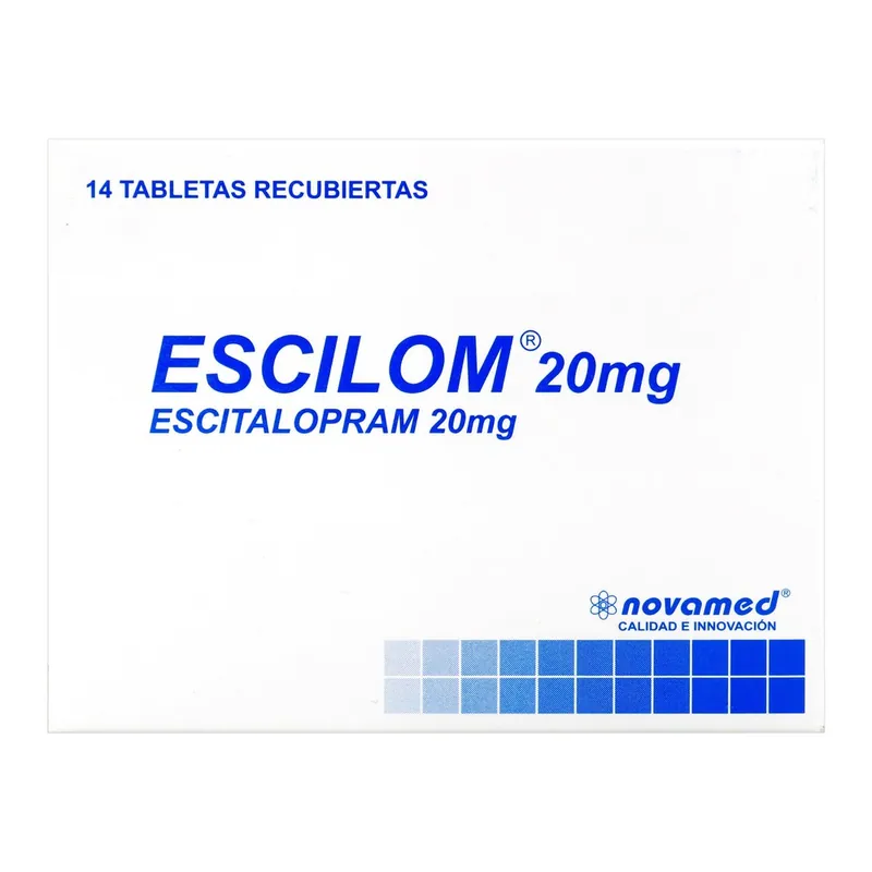 Escilom 20 mg 14 tabletas