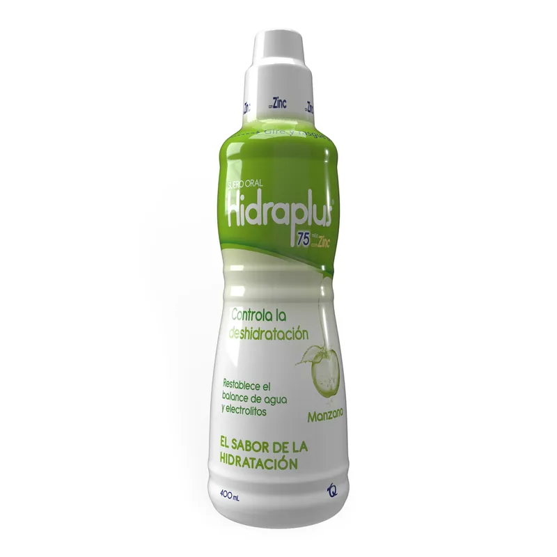 Hidraplus 75 Zinc Manzana 400 mL