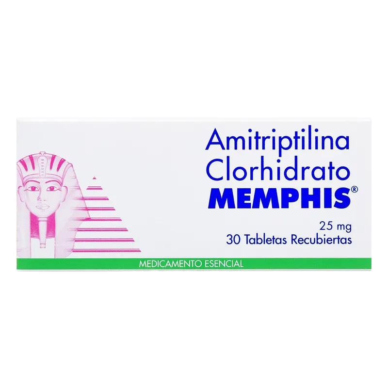 Amitriptilina 25 mg 30 tabletas MP
