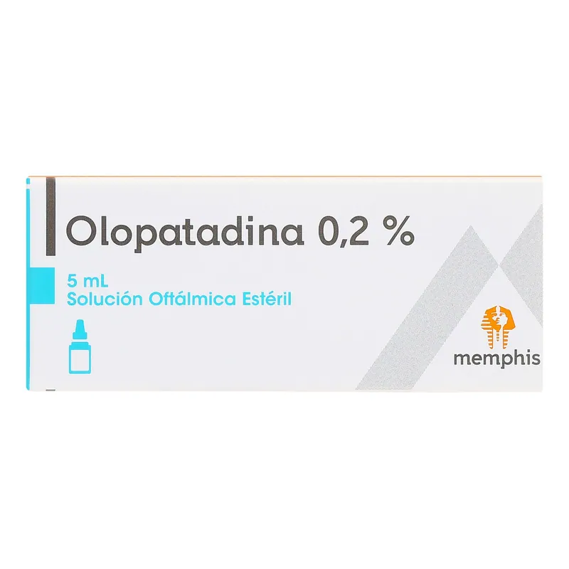Olopatadina 0.2% solución oftálmico 5 mL MP