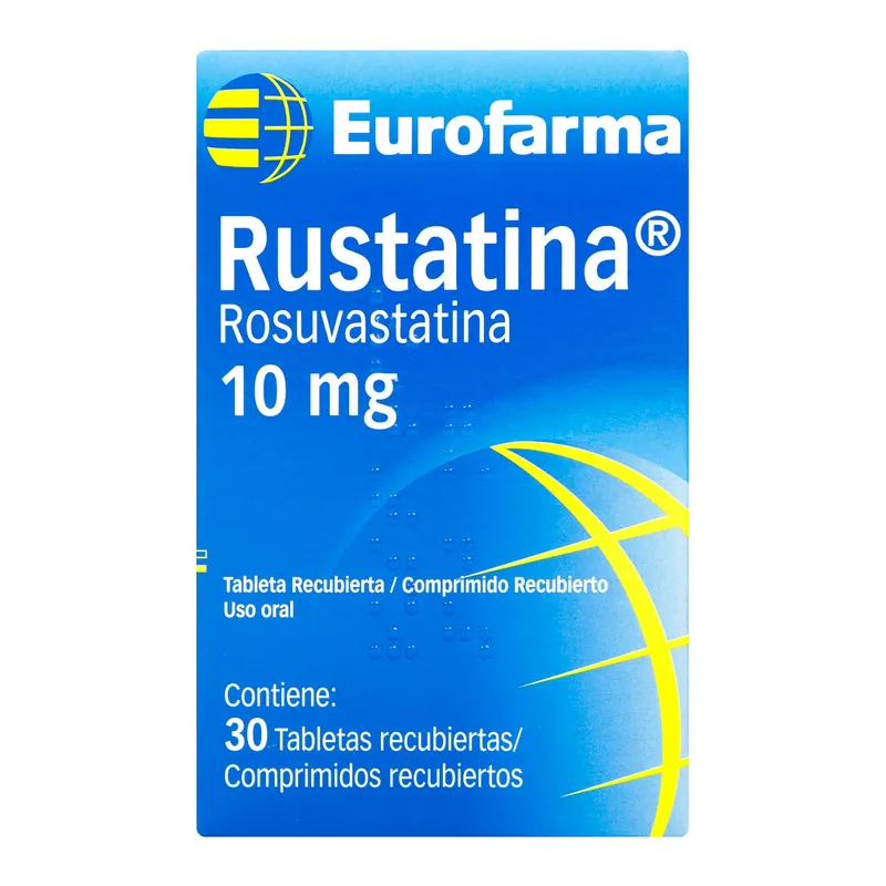 Rustatina 10 mg 30 tabletas Eur