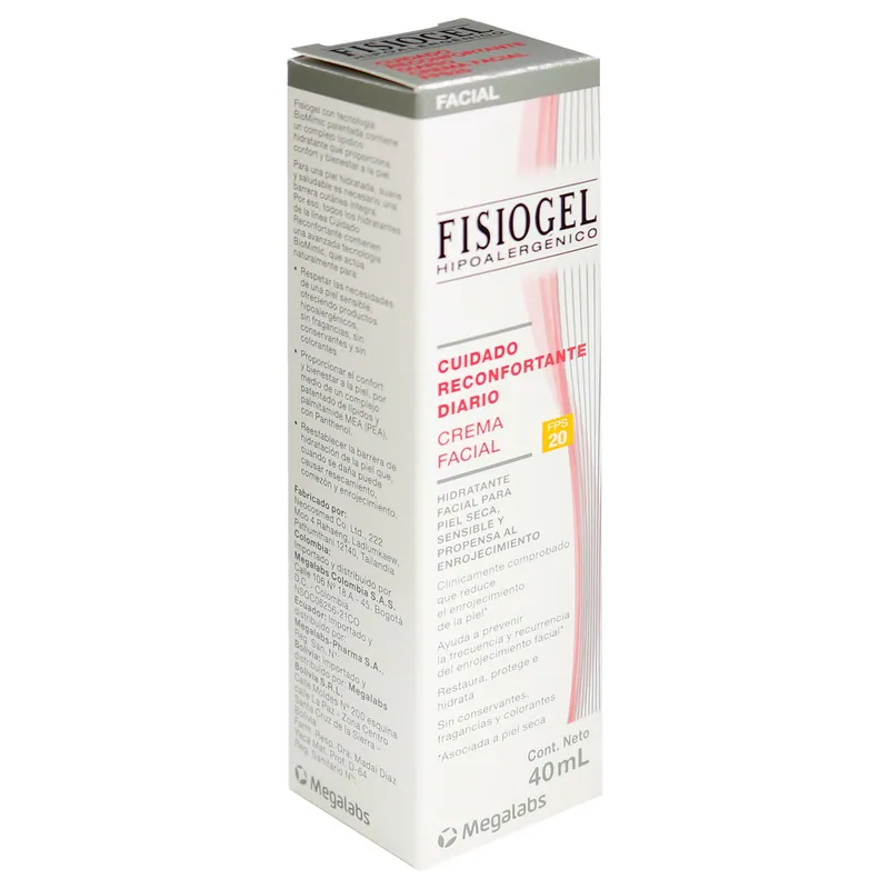 Crema Fisiogel Facial 40 mL