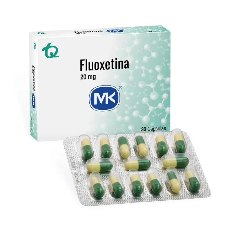 Fluoxetina 20 mg 30 cápsulas MK
