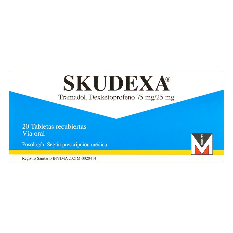 Skudexa 75/25 mg 20 tabletas