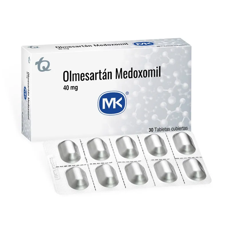 Olmesartan 40 mg 30 tabletas MK