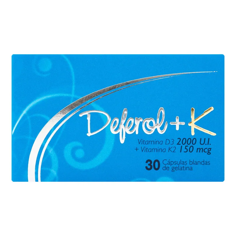 Deferol - K 30 cápsulas