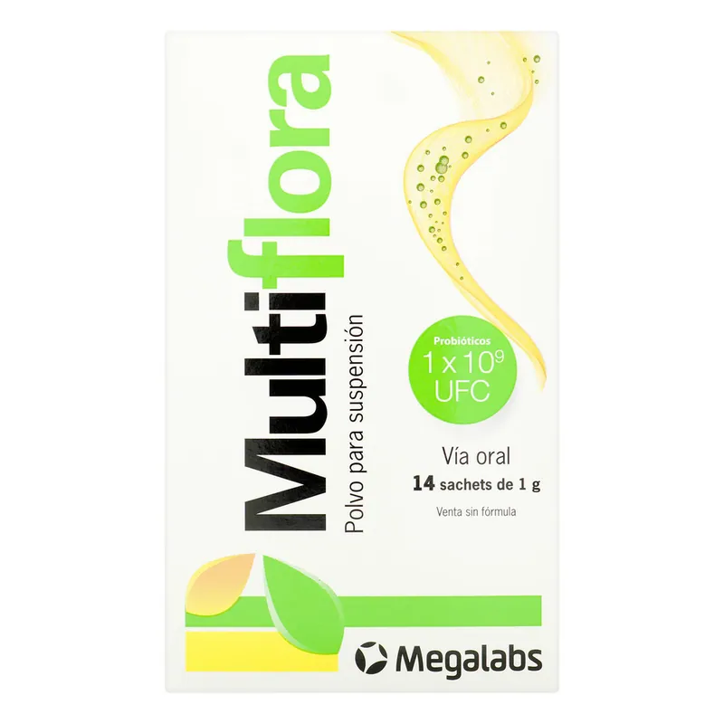 Multiflora Probiotics 1x109 14 sobres