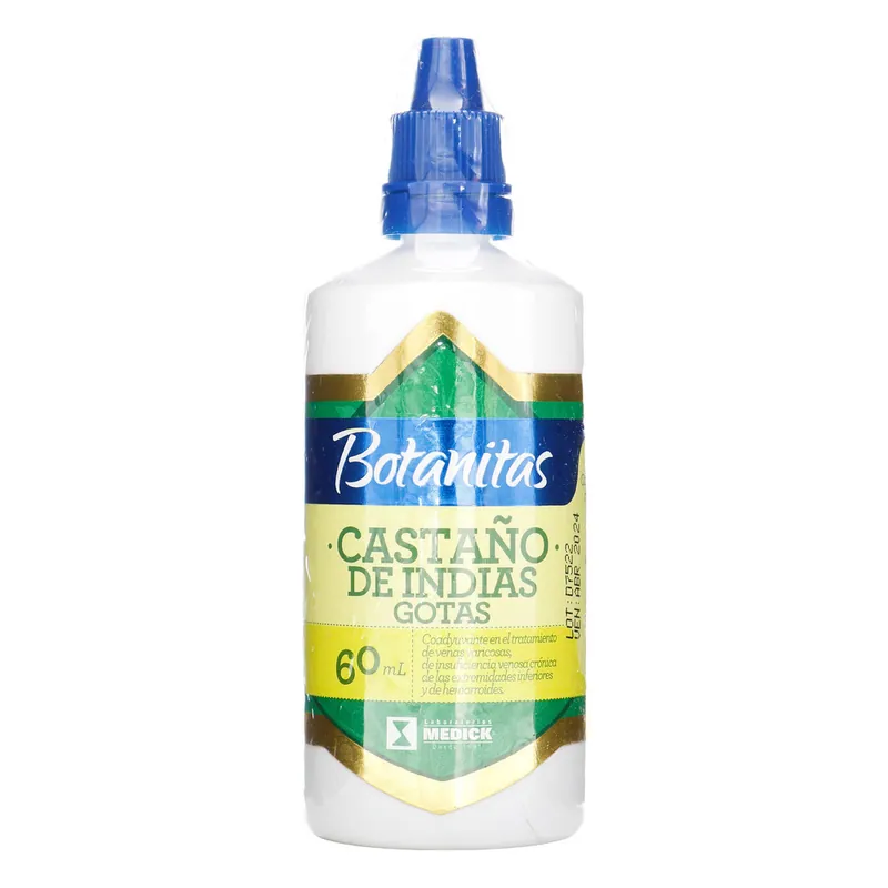 Castaño Indias gotas Botanitas 60 mL