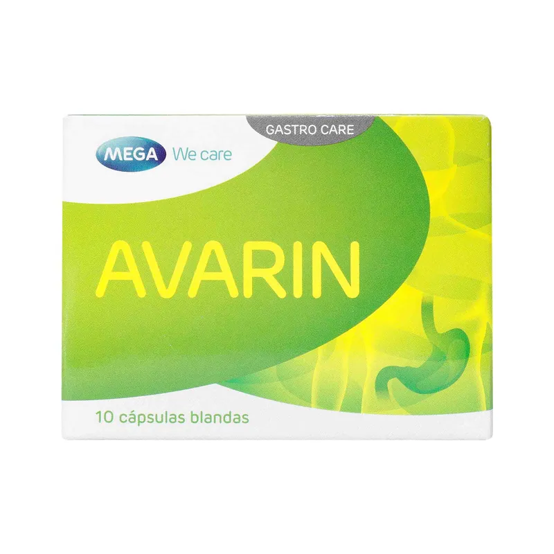 Avarin 300 mg/60 mg 10 cápsulas