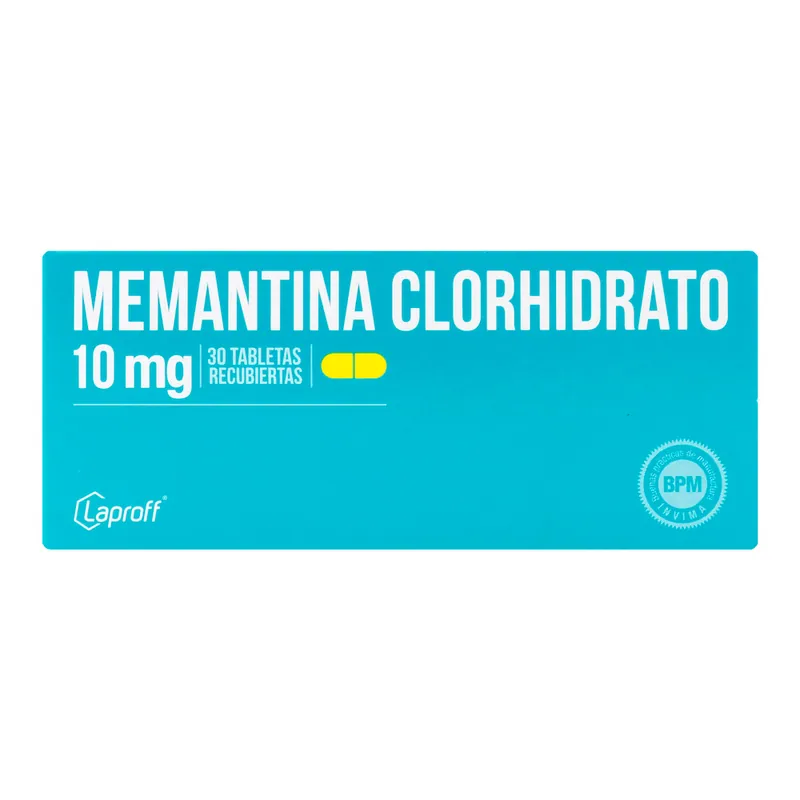 Memantina Clorhidr 10 mg 30tbs LP