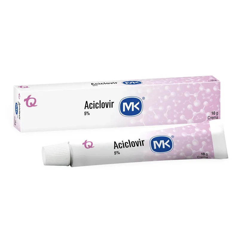 Aciclovir crema 5% 10 g MK