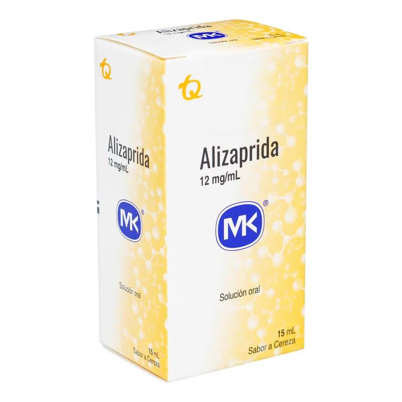 Alizaprida 12 mg gotas 15 mL MK