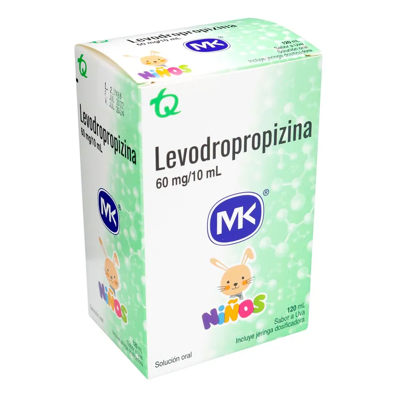 Levodropropizina 60 mg/10 mL 120 mL MK