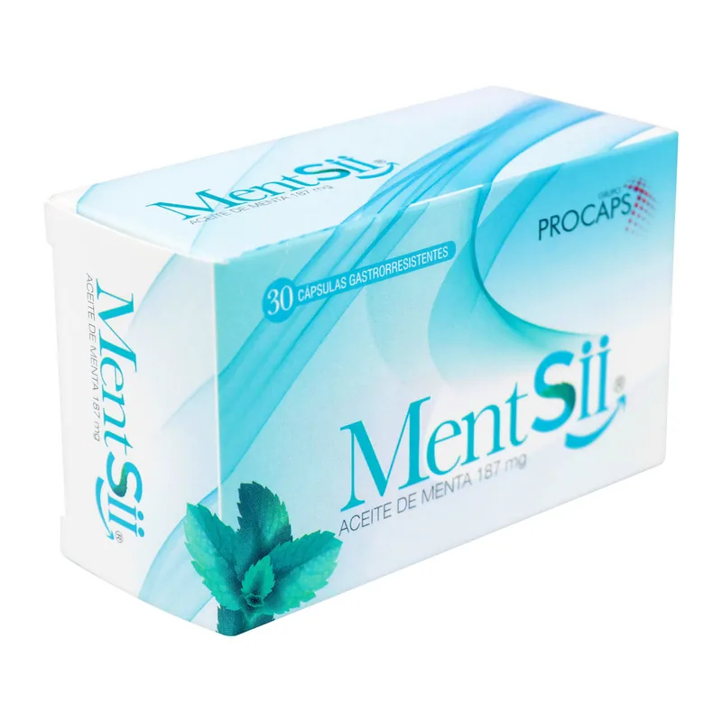 Mentsii Aceite Menta 30 cápsulas PC