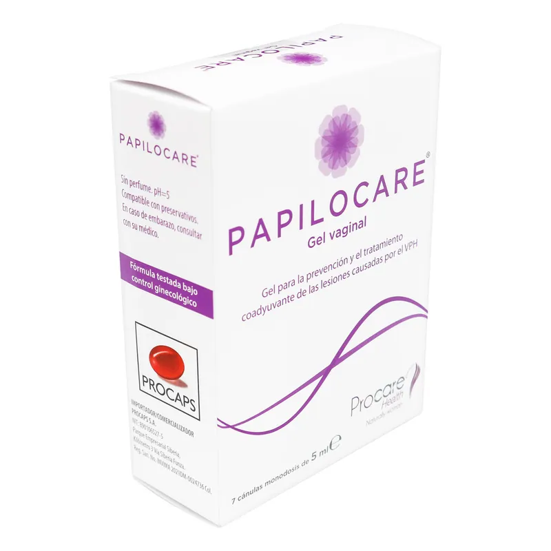 Papilocare Gel Vaginal 7 unidades 5 mL PC