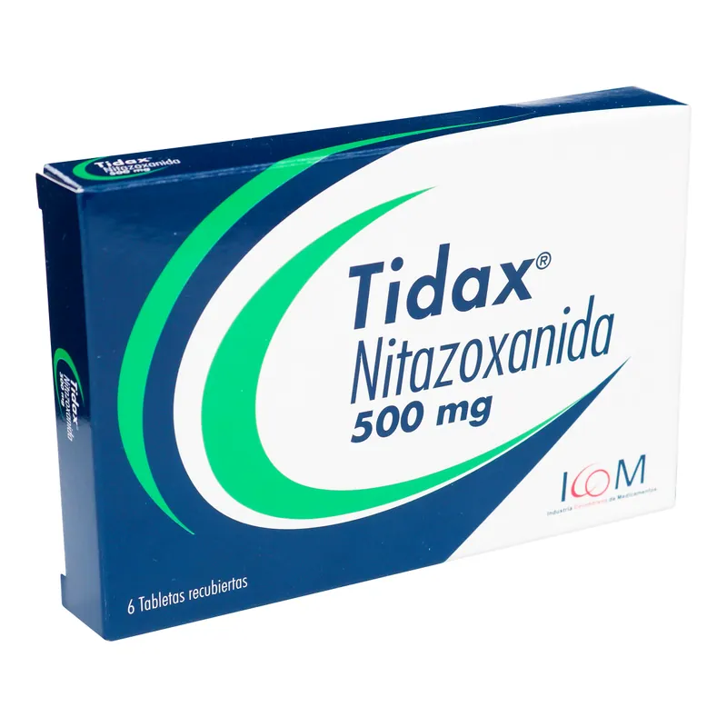 Tidax 500 mg 6 tabletas ICOM