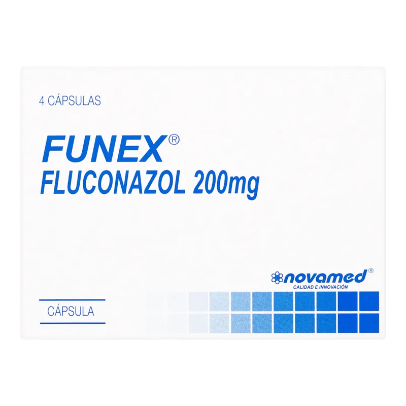 Funex 200 mg 4 cápsulas