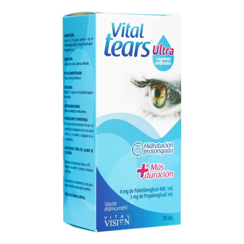 Vital Tears Ultra solución oftálmica 10 mL