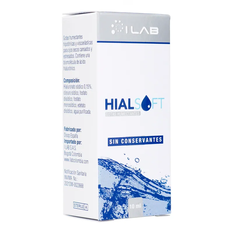 Hialsoft gotas Humectantes 10 mL