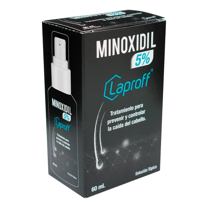 Minoxidil 5% solución tópica 60 mL LP