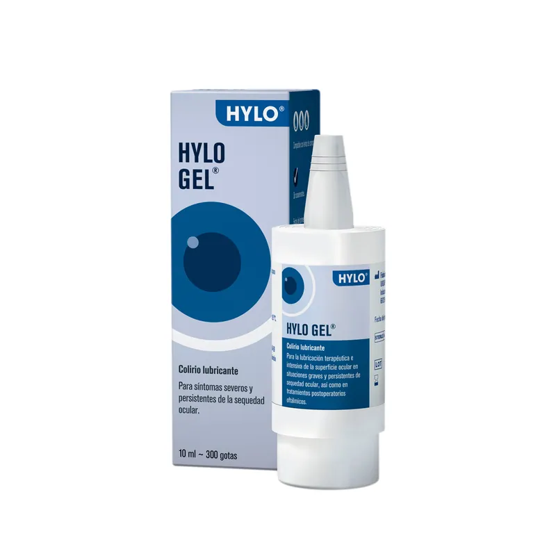 Hylo-Gel solución oftálmica 10 mL