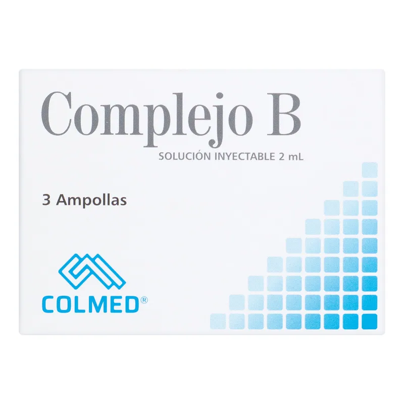 Complejo B 2 mL 3 ampollas Colmed
