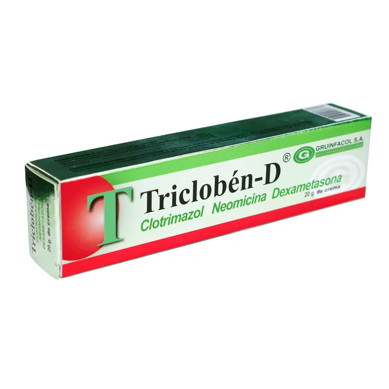 Tricloben-D crema 20 g