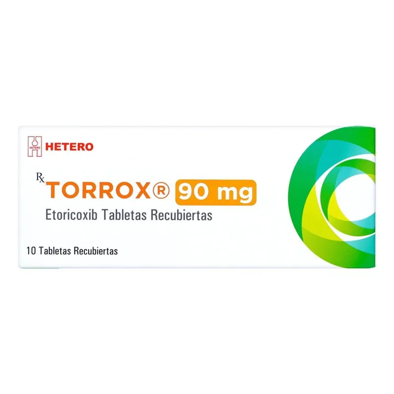 Torrox Etoricoxib 90 mg 10 tabletas