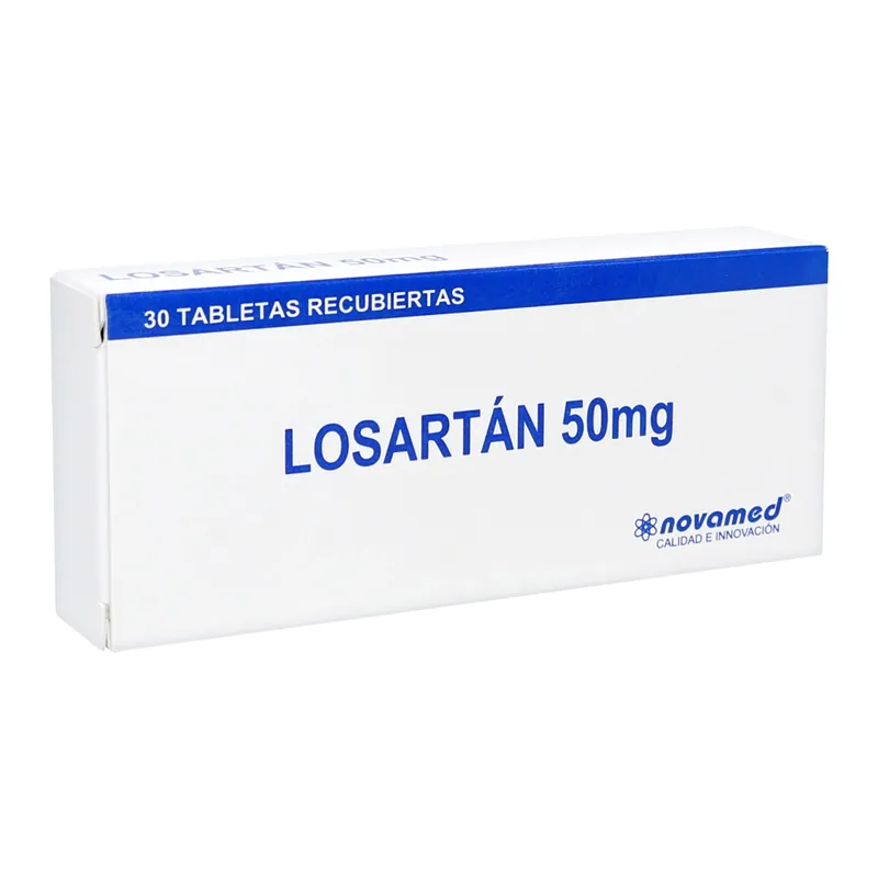 Losartan 50 mg 30 tabletas