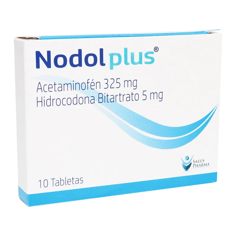Nodol Plus 325/5 mg 10 tabletas