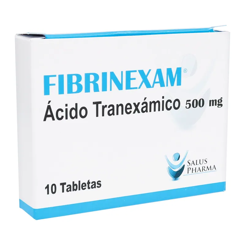 Fibrinexam 500 mg 10 tabletas