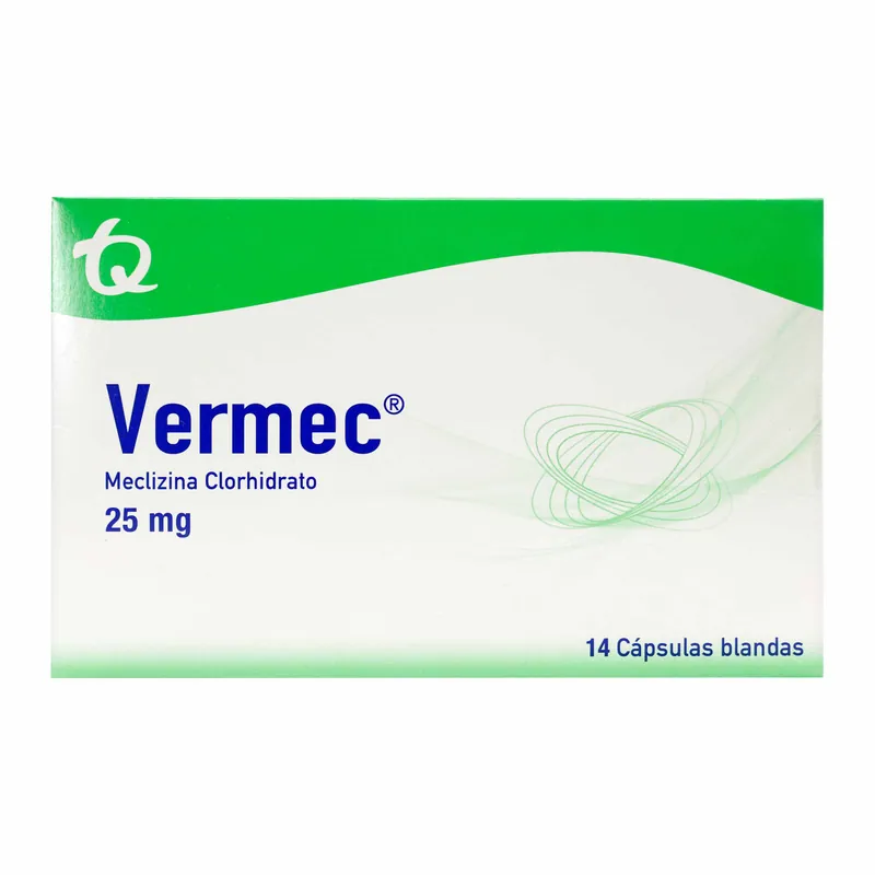 Vermec 25 mg 14 cápsulas MK