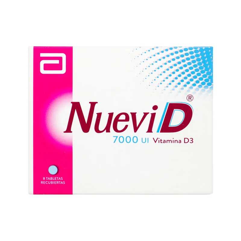 Nuevid 7000 UI 8 tabletas