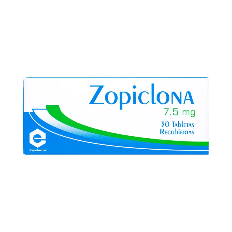 Zopiclona 7.5 mg 30 tabletas