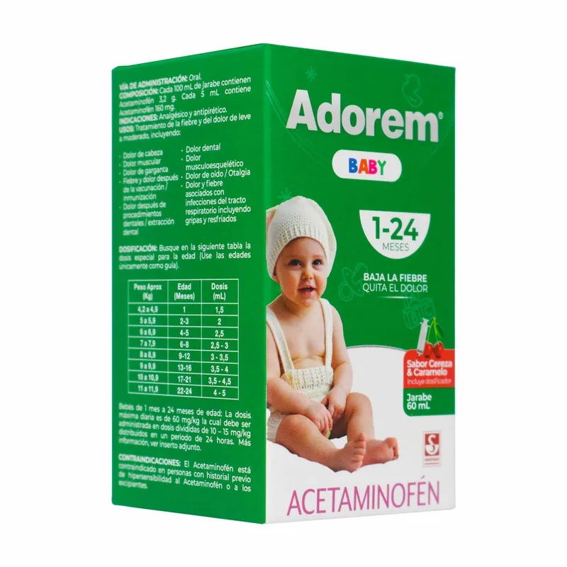 Adorem Baby acetaminofén 60 mL