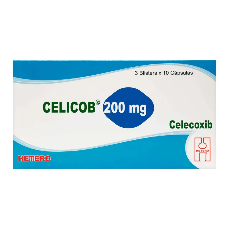 Celicob 200 mg 30 tabletas