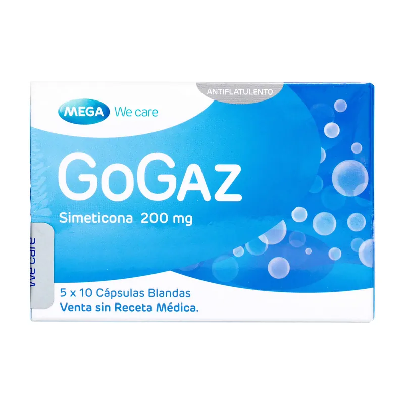 Gogaz 200 mg 50 cápsulas