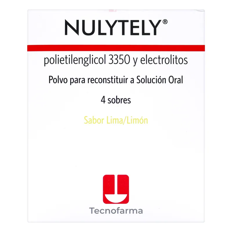Nulytely Lima limón 4 sobres
