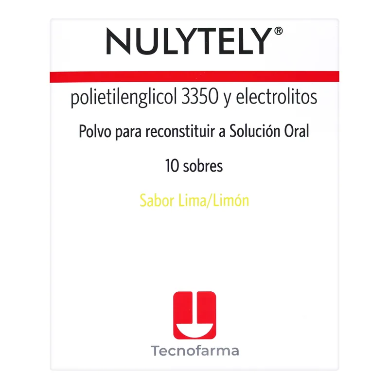 Nulytely Lima limón 10 sobres