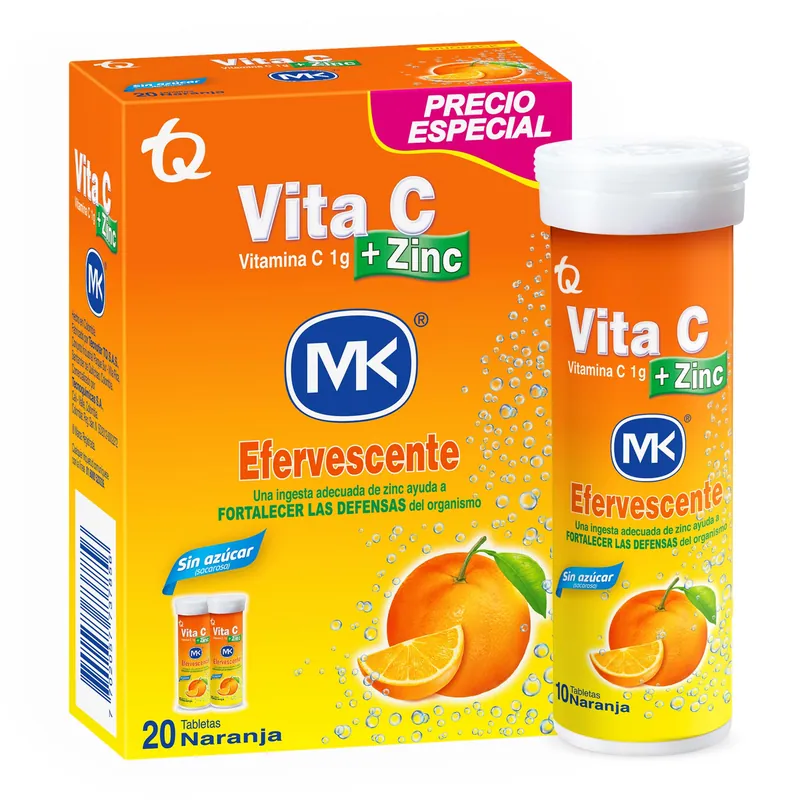 2vitac Duopack Naranj+zinc Efer 10 tabletas