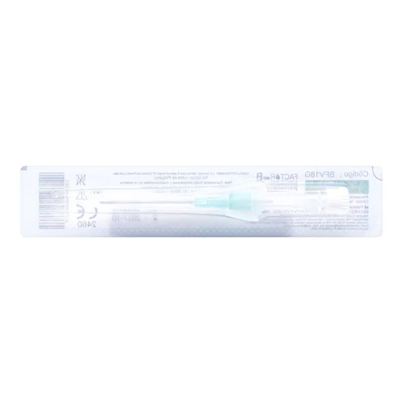 Cateter Canula Intravenosa 18 g unidades ICOM