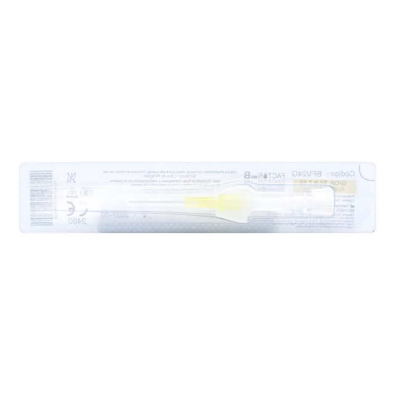 Cateter Canula Intravenosa 24 g unidades ICOM