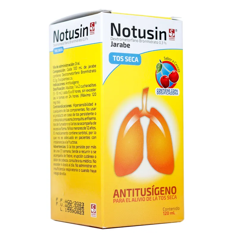 Notusin Tos Seca 120 Mililitros