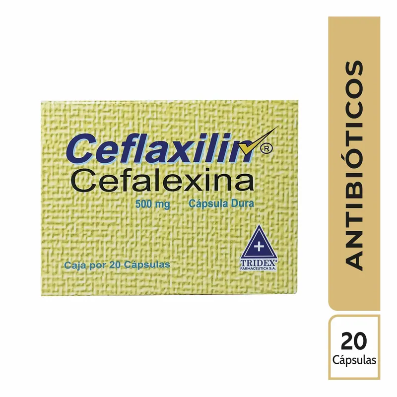Ceflaxilin Cefalexina 500 mg 20cap Tridex