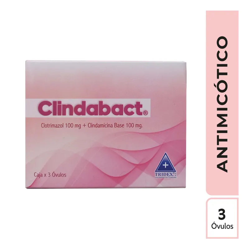 Clindabact (clinda+clotri) 3 óvulos Vagi
