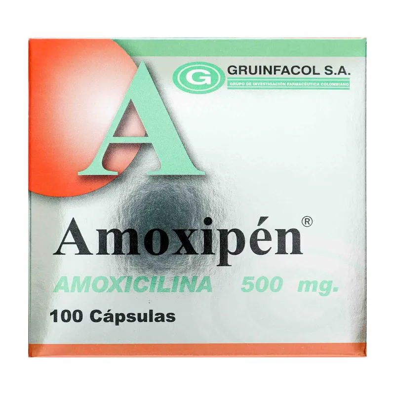 Amoxipen 500 mg 100 cápsulas